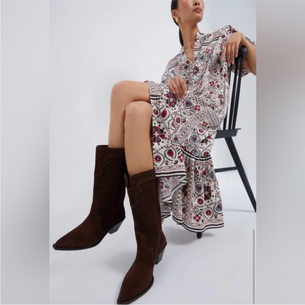 Tuckernuck Lewis Patchwork Dress - Picture 2 of 11